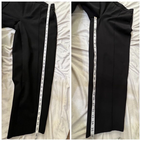 Vince. Pintuck Tapered Trouser black size 6 - Picture 11 of 11